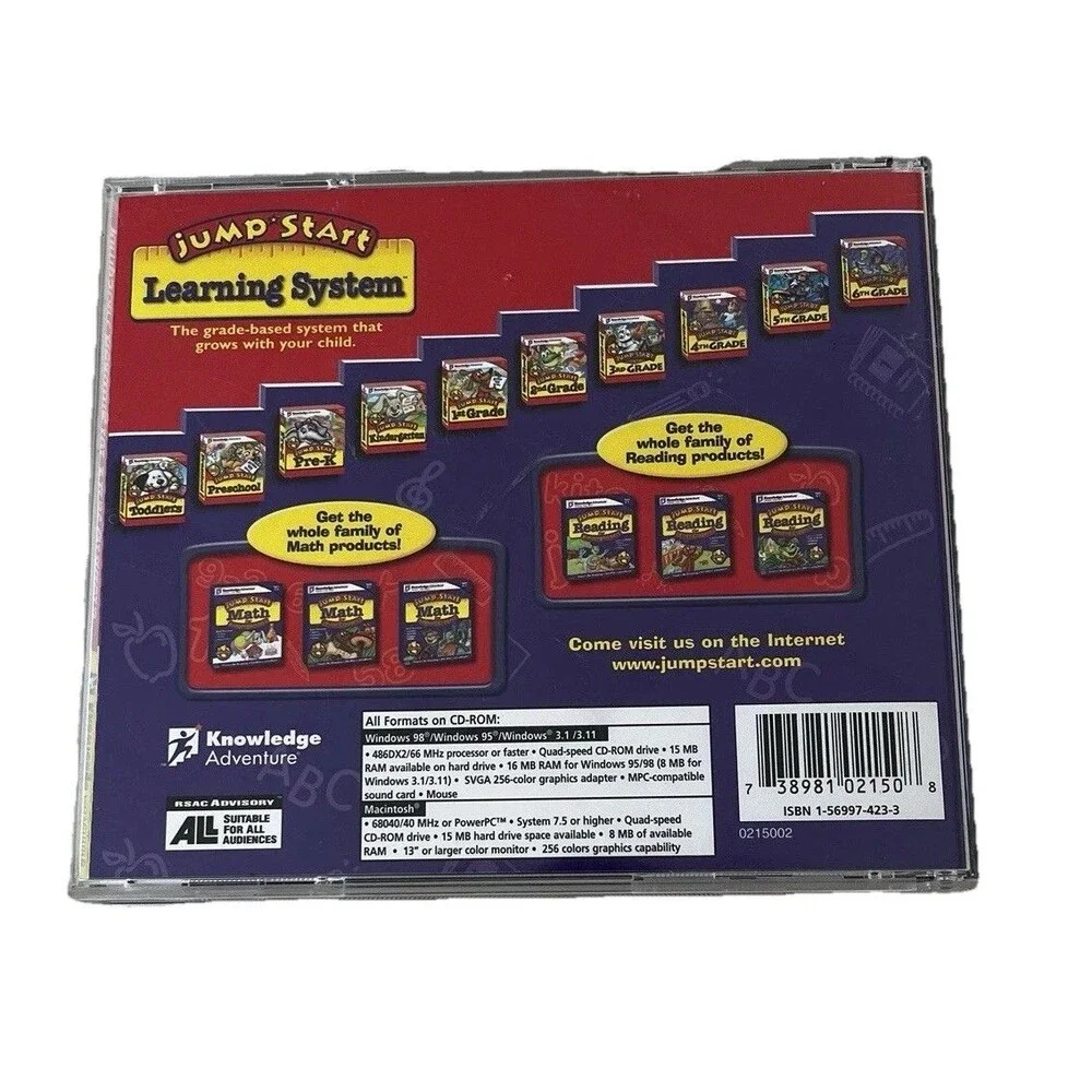 JumpStart Reading for First Graders CD-ROM